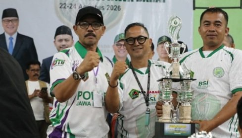 Kontingen Ciamis sabet juara umum di Porseni Tingkat Jabar 2026.