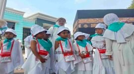 Peragaan manasik haji diikuti 10.000 anak RA 