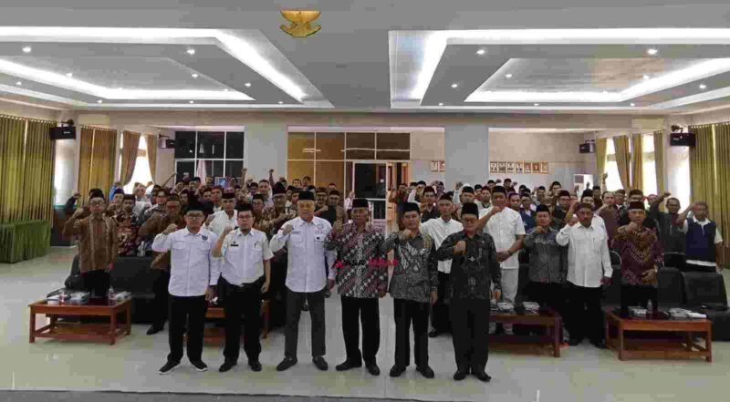 Pembinaan Anugerah Masjid Ramah Jilid II di Aula Kemenag Ciamis, Rabu (2/9/2026).