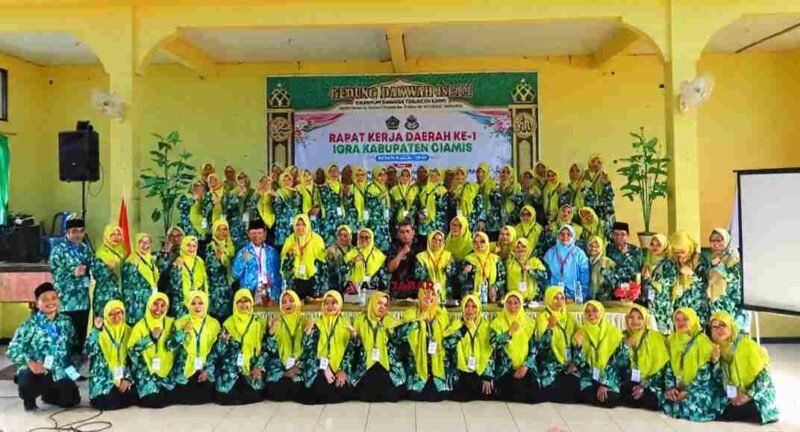 Raker ke-1 PD IGRA Kabupaten Ciamis di Gedung Dakwah Baregbeg Ciamis.