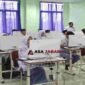 Sejumlah peserta tengah mengikuti lomba OMI tingkat Kabupaten Ciamis.