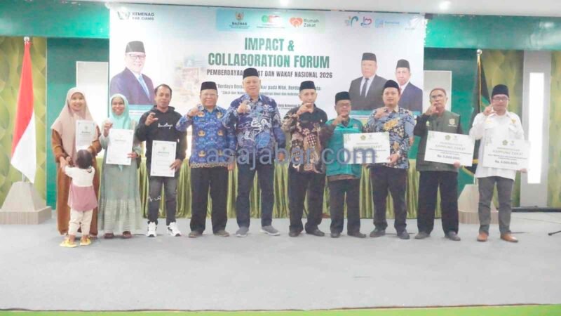Impact and Collaboration Forum Pemberdayaan Zakat dan Wakaf Nasional 2026 tingkat Kabupaten Ciamis.