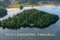 Objek Wisata Situ Lengkong Panjalu.