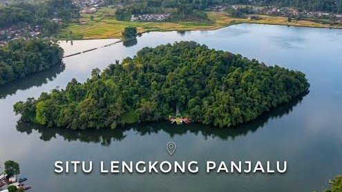 Objek Wisata Situ Lengkong Panjalu.
