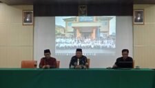 Pengarahan Kepala Kemenag Ciamis kepada seluruh ASN dilingkupnya untuk mengisi COI dengan jujur.