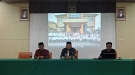 Pengarahan Kepala Kemenag Ciamis kepada seluruh ASN dilingkupnya untuk mengisi COI dengan jujur.