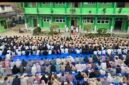 Drs. KH. Saeful Ujun, memimpin pelaksanaan salat istisqa di halaman MAN 5 Ciamis, Jumat Pagi (9/10/2026).