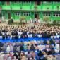 Drs. KH. Saeful Ujun, memimpin pelaksanaan salat istisqa di halaman MAN 5 Ciamis, Jumat Pagi (9/10/2026).