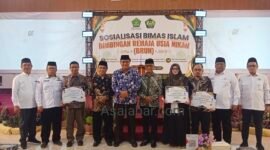 Peluncuran Logo 1 Abad Ponpes Darussalam Ciamis dirangkaikan dengan Bimbingan Remaja Usia Nikah.